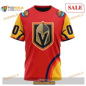 Custom Vegas Golden Knights All Star Sunset Sweatshirt Nhl Hoodie 3d 3