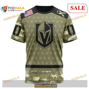 Custom Vegas Golden Knights Camo Military Appreciation Sweatshirt Nhl Hoodie 3d 3