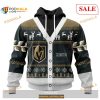 Custom Vegas Golden Knights Chrismas Season Sweatshirt NHL Hoodie 3D