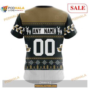 Custom Vegas Golden Knights Chrismas Season Sweatshirt Nhl Hoodie 3d 4