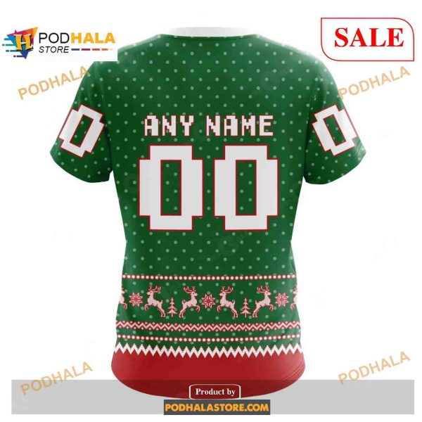 Custom Vegas Golden Knights Christmas Apparel Sweatshirt NHL Hoodie 3D
