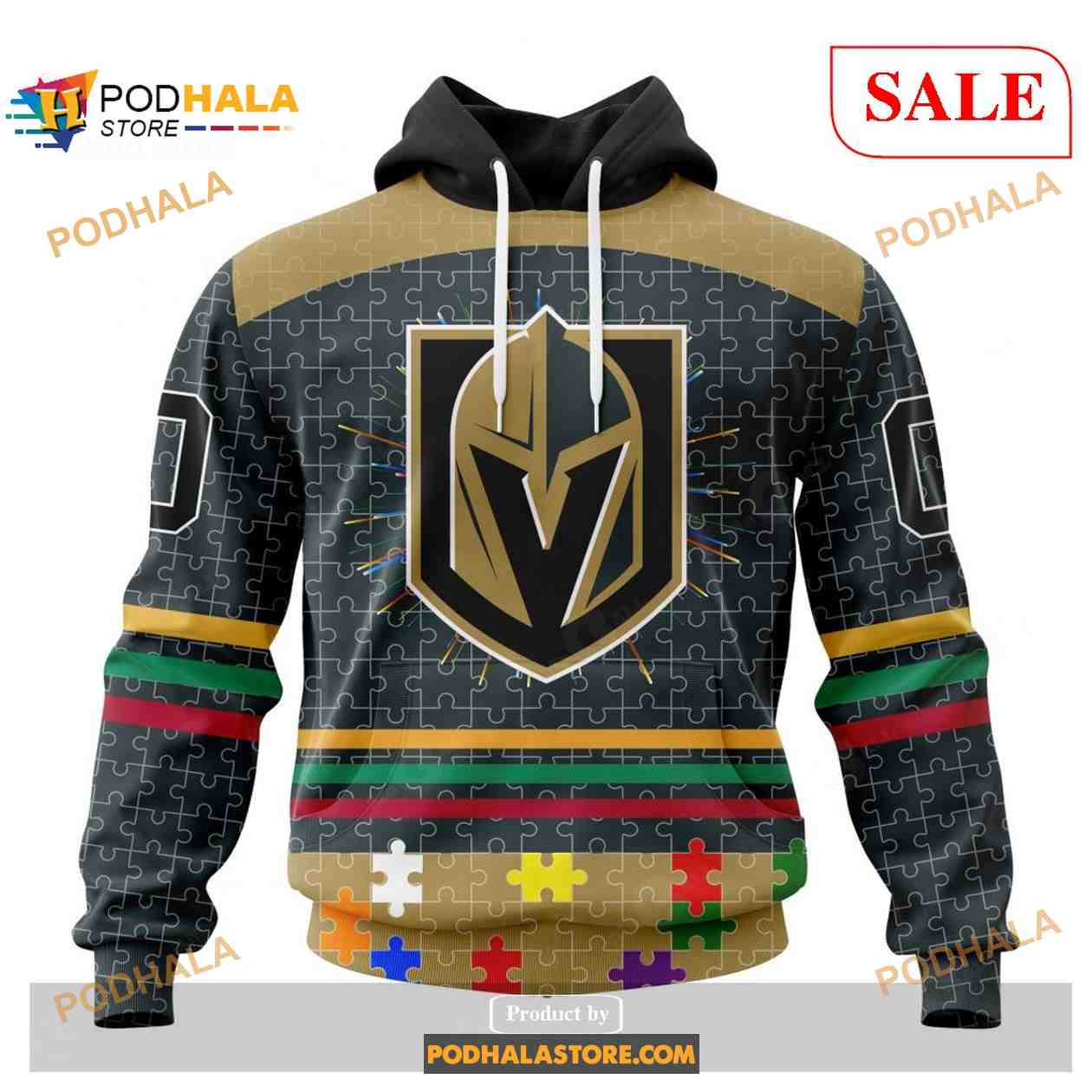NHL Vegas Golden Knights Personalized Unisex Kits With FireFighter