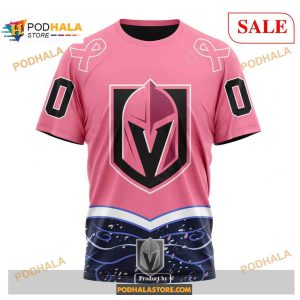 Custom Vegas Golden Knights Fights Cancer Sweatshirt Nhl Hoodie 3d 3