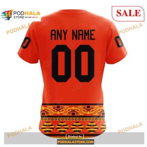 Custom Vegas Golden Knights National Day For Truth And Reconciliation Nhl Hoodie 3d 4
