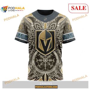 Custom Vegas Golden Knights Norse Viking Symbols Sweatshirt Nhl Hoodie 3d 3