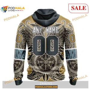 Custom Vegas Golden Knights Norse Viking Symbols Sweatshirt Nhl Hoodie 3d 4