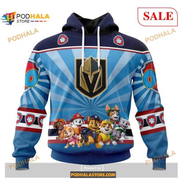 Custom Vegas Golden Knights Paw Patrol Sweatshirt NHL Hoodie 3D