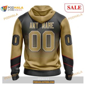 Custom Vegas Golden Knights Retro Gradient Design Sweatshirt Nhl Hoodie 3d 2