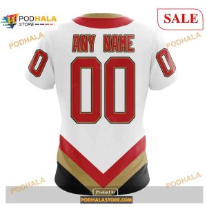 Custom Vegas Golden Knights Unisex With Retro Concepts Sweatshirt Nhl Hoodie 3d 4