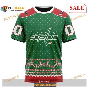 Custom Washington Capitals Christmas Apparel Sweatshirt Nhl Hoodie 3d 3