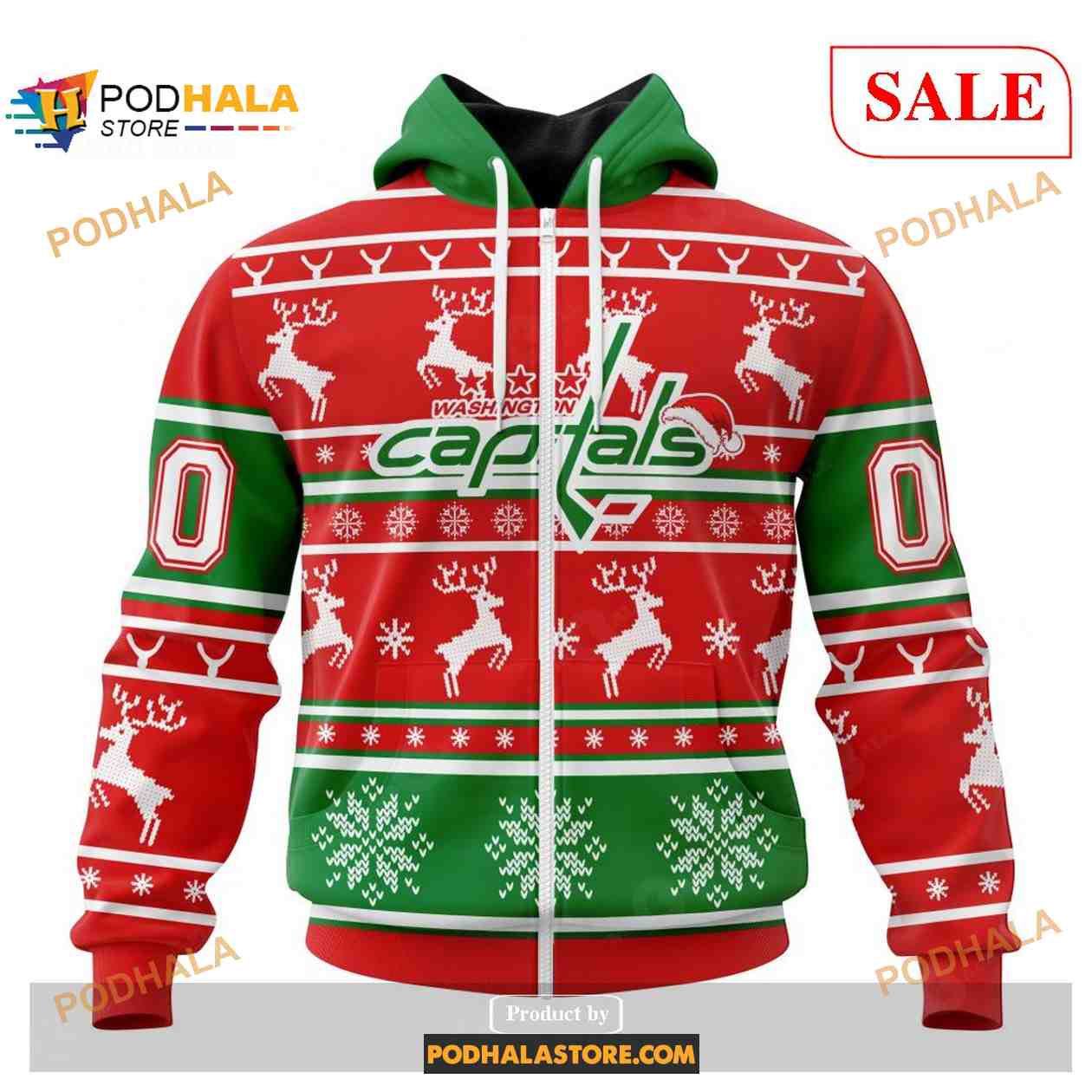 Personalized NHL Washington Capitals Reverse Retro Unisex 3D Hoodie -  T-shirts Low Price