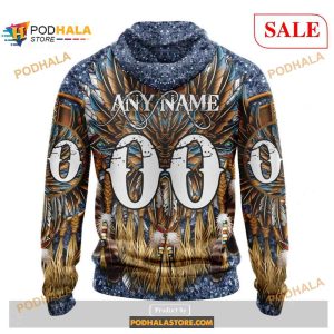 Custom Washington Capitals Native Costume Design Sweatshirt Nhl Hoodie 3d 2