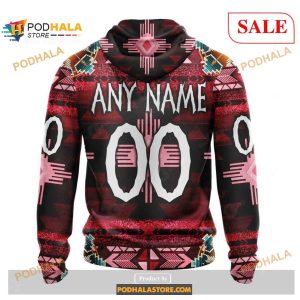 Custom Washington Capitals Native Costume Sweatshirt Nhl Hoodie 3d 2