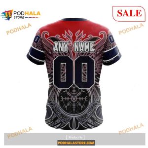 Custom Washington Capitals Norse Viking Symbols Sweatshirt Nhl Hoodie 3d 2