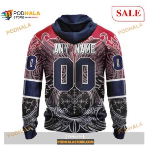 Custom Washington Capitals Norse Viking Symbols Sweatshirt Nhl Hoodie 3d 3