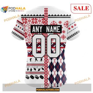 Custom Washington Capitals Unisex Christmas Nhl Shirt Hoodie 3d 4