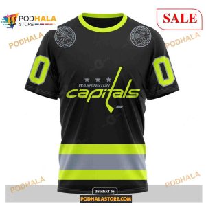 Custom Washington Capitals Unisex Firefighter Uniforms Color Nhl Shirt Hoodie 3d 3