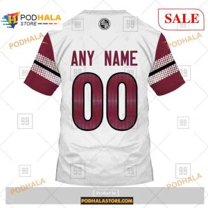 Custom Washington Commanders Road Jersey Shirt NFL Hoodie 3D 4
