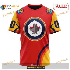 Custom Winnipeg Jets All Star Sunset Nhl Shirt Hoodie 3d 3