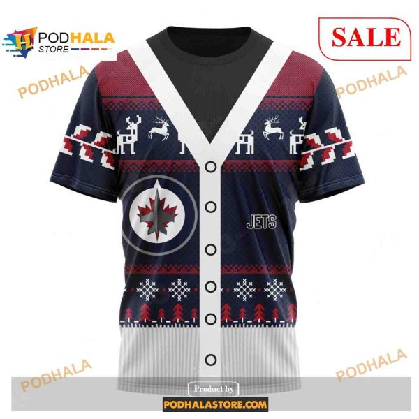 Custom Winnipeg Jets Chrismas Season NHL Shirt Hoodie 3D