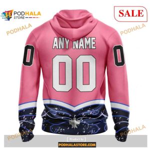 Custom Winnipeg Jets Fights Cancer Nhl Shirt Hoodie 3d 2