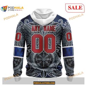 Custom Winnipeg Jets Norse Viking Symbols Nhl Shirt Hoodie 3d 4