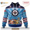 Custom Winnipeg Jets Paw Patrol NHL Shirt Hoodie 3D
