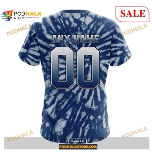 Custom Winnipeg Jets Retro Vintage Tie Dye Nhl Shirt Hoodie 3d 4