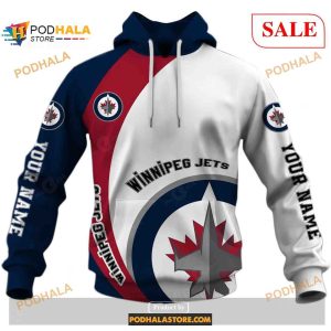 Custom Winnipeg Jets Retro Gradient Design NHL Shirt Hoodie 3D - Bring Your  Ideas, Thoughts And Imaginations Into Reality Today