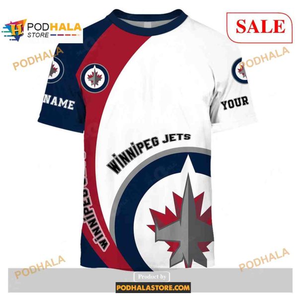 Custom Winnipeg Jets Sweatshirt NHL Hoodie 3D, You laugh I Laugh You Cry I Cry