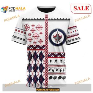 Custom Winnipeg Jets Unisex Christmas Nhl Shirt Hoodie 3d 3