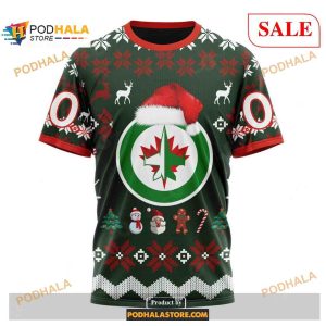 Custom Winnipeg Jets Unisex Shirt Christmas Nhl Hoodie 3d 3