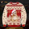 Cute Golden Retriever Dog Christmas Funny Ugly Sweater 3D All Over Print