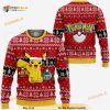 Cute Pikachu Christmas Pokemon Anime Xmas Funny Ugly Sweater