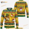 Cute Pokemon Xmas Pikachu Christmas Funny Ugly Sweater