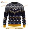 DC Fan Batman Ugly Xmas Wool Sweater