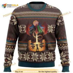 D&D Dungeons Fragons Chirstmas Gift Funny Ugly Sweater