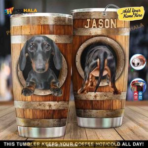 Dachshund Dog Cute Coffee Tumbler All Over Print, Dachshund Lovers Gift