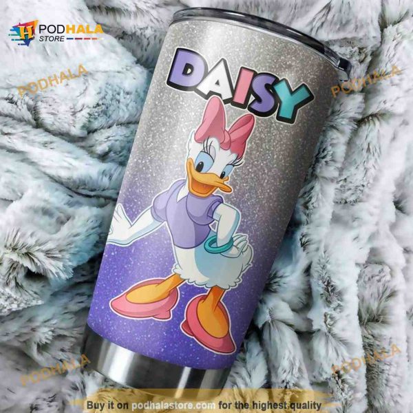 Daisy Duck Gift For Family Travel Coffee Tumbler All Over Print