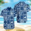 Dallas Cowboys Hawaiian Shirt, Hibiscus Flowers Pattern Gift For Beach Trip Aloha Shirt