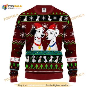 Dalmatians Merry Xmas Ugly Christmas Sweater