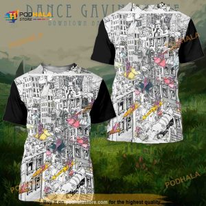 Danse Gavin Dance - Centre Ville Battle Mountain 3D Shirt