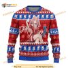 Darling In The Franxx Anime Zero Two Ugly Xmas Wool Sweater