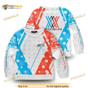 Darling in the Franxx Strelizia Kids Unisex Wool 3D Xmas Sweater