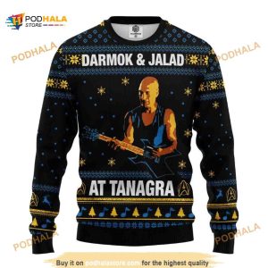 Darmok And Jalad At Tanagra Ugly Christmas Sweater