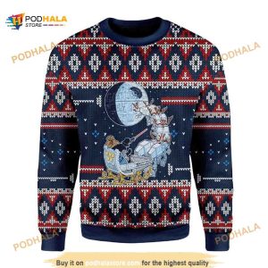 Darth Satnta Ugly Christmas Sweater 3D All Over Print