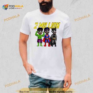 Daydrian Harding Merch 2 Million Subscribers Shirt