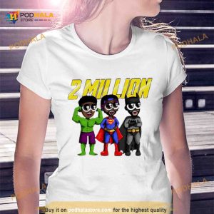 Daydrian Harding Merch 2 Million Subscribers Shirt 2