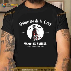 De La Cruz Crest Black Print Shirt 2