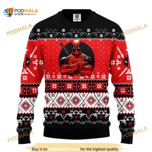 Deadpool Ugly Christmas Funny Ugly Sweater